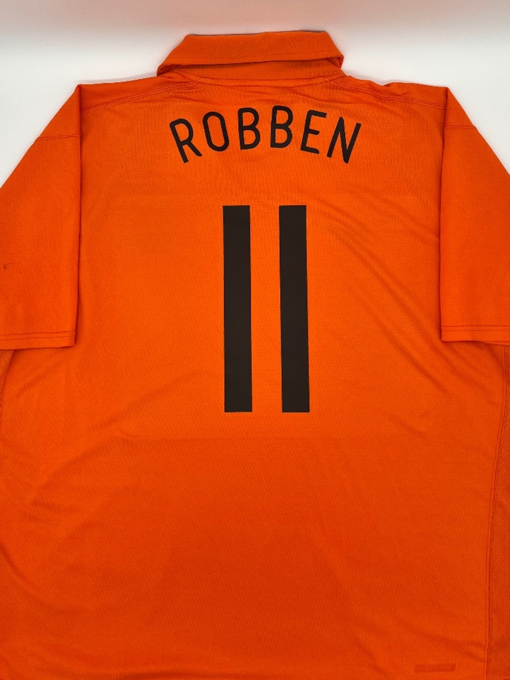 Netherlands 2006/2008 Robben #11 XXL Authentic Nike Jersey Men Orange Soccer